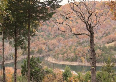 fall colors at Crystal Cove Branson MO